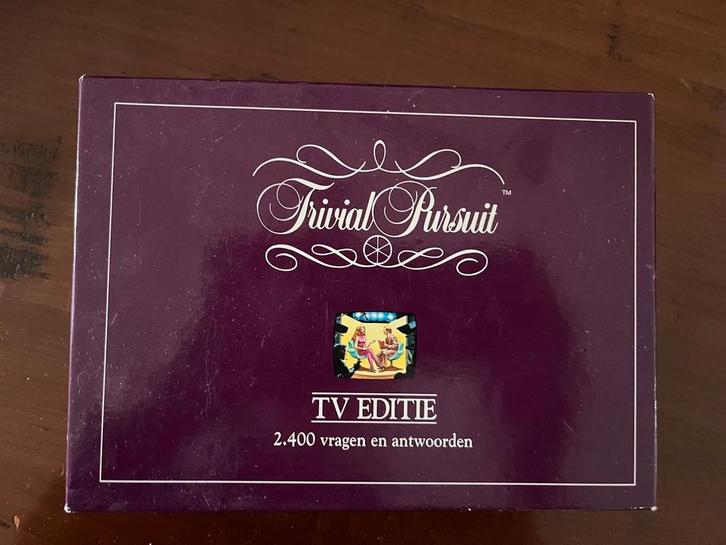 Trivial Pursuit TV Editie - Quizspel uitbreiding, Hobby en Vrije tijd, Gezelschapsspellen | Bordspellen, Gebruikt, Een of twee spelers