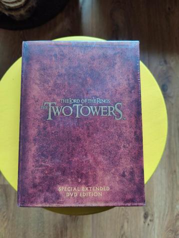 LOTR Two Towers DVD - Extended edition - Nieuw in plastic beschikbaar voor biedingen