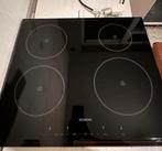 Siemens inductiekookplaat (4 zones, met boost-functie)., Witgoed en Apparatuur, Ophalen, 4 kookzones, Zo goed als nieuw, Inbouw