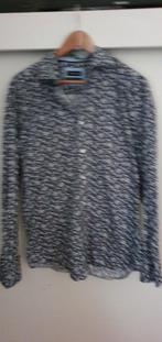 Portonova  overhemd  mt l, Verzenden, Nieuw, Blauw, Halswijdte 41/42 (L)