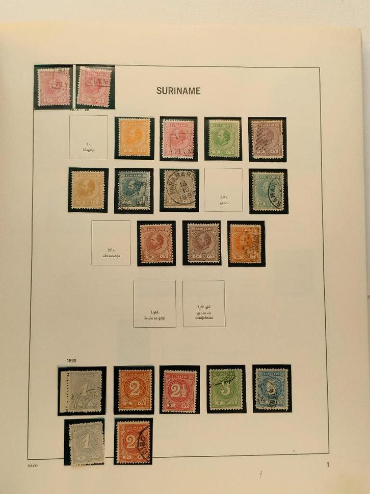 Overzeese Gebieden Davo II 1873-1948, Postzegels en Munten, Postzegels | Volle albums en Verzamelingen, Buitenland, Ophalen of Verzenden