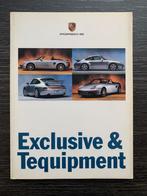 Nederlandse brochure Porsche Tequipment en Exclusive 1996, Nieuw, Porsche, Ophalen of Verzenden, Porsche