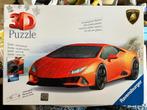 3D puzzel Lamborghini, Ophalen of Verzenden, Meer dan 50 stukjes, Zo goed als nieuw, 6 jaar of ouder