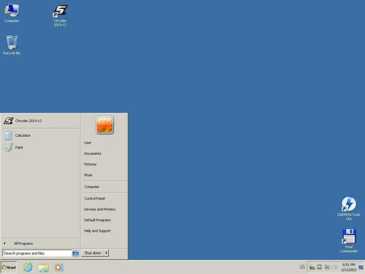 Chrysler International en Chrysler USA Chrysler PAIS 5 2020, Auto diversen, Handleidingen en Instructieboekjes, Verzenden