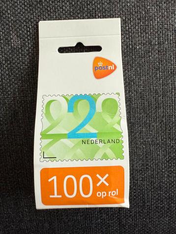 PostNL postzegels op rol- 47 Stuks nummer 2 beschikbaar voor biedingen
