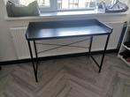 Mooie zwarte tafel / sidetable / bureau, Huis en Inrichting, Ophalen, Zo goed als nieuw