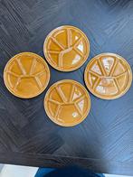 Gien Fondue/Gourmet Borden - Set van 4, Huis en Inrichting, Ophalen of Verzenden, Zo goed als nieuw, Bord(en), Overige stijlen