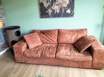 2,5 zitsbank camel kleur 230x100x90, Ophalen, Tweepersoons, 75 tot 100 cm, Zo goed als nieuw