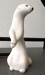 Lomonosov vintage hermelijn uit  de voormalige  Sovjet-Unie, Verzamelen, Beelden en Beeldjes, Ophalen of Verzenden, Gebruikt, Dier