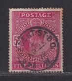 SG 264 Postzegel UK: Koning Edward VII 1902 [gest]., Postzegels en Munten, Postzegels | Europa | UK, Verzenden, Gestempeld