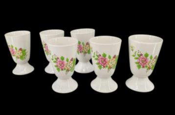 2160 Brocante franse mokken bekers koffiebekers melkbekers beschikbaar voor biedingen