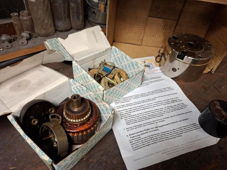 Zündapp KS600 dynamo., Motoren, Onderdelen | Overige, Ophalen of Verzenden