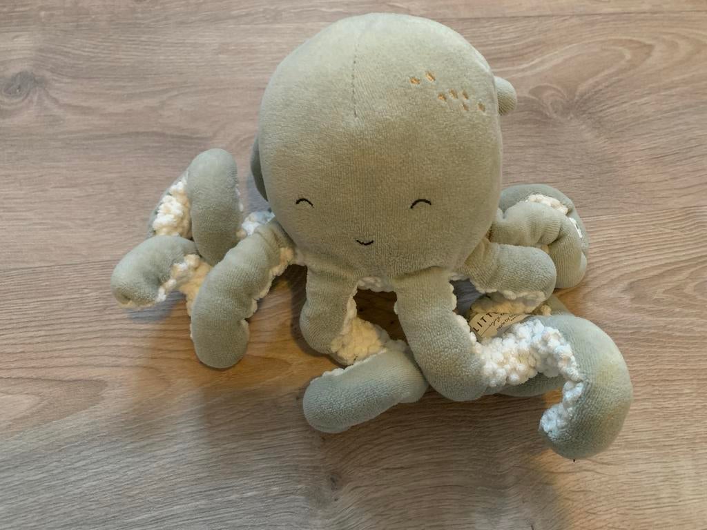 Schattige octopus knuffel Little Dutch, Kinderen en Baby's, Speelgoed | Knuffels en Pluche, Ophalen of Verzenden, Zo goed als nieuw