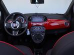 Fiat 500 C 1.0 Hybrid Red | ECC | Groot navi | 16"| Cruise C, Auto's, Fiat, Origineel Nederlands, Te koop, Emergency brake assist
