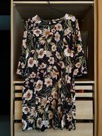 MICHA Jurk Bloemenprint - Klassiek & Elegant, Kleding | Dames, Zwart, Maat 42/44 (L), Ophalen of Verzenden, Zo goed als nieuw