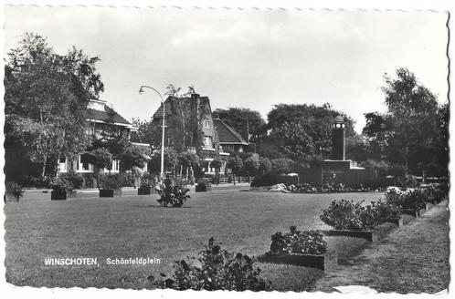 Winschoten, Schönfeldplein, Verzamelen, Ansichtkaarten | Nederland, Gelopen, Groningen, 1960 tot 1980, Verzenden