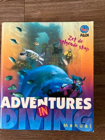 PADI Diver’s manual - Adventures in diving! beschikbaar voor biedingen
