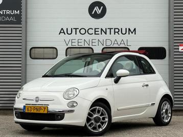 Fiat 500 C Cabrio 0.9 TwinAir Lounge NWE APK AIRCO/LM VELGEN beschikbaar voor biedingen
