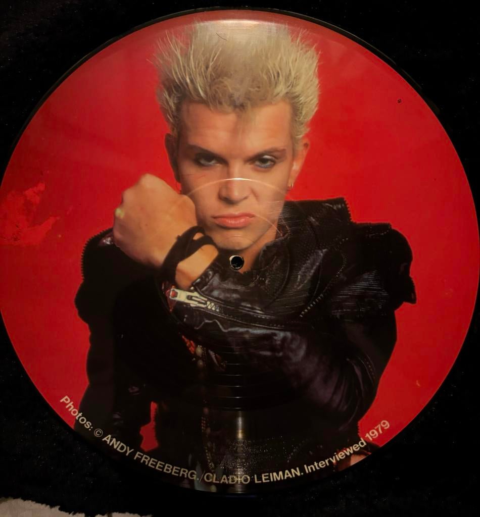 Billy Idol Disc, Ophalen of Verzenden, Zo goed als nieuw, Overige formaten