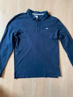 Tommy Hilfiger longsleeve polo maat M, Kleding | Heren, Polo's, Blauw, Maat 48/50 (M), Ophalen of Verzenden, Tommy Hilfiger