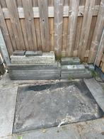 Gratis Betonnen Terrastegels - Minder dan 5 m², Tuin en Terras, Ophalen, Gebruikt, Minder dan 5 m², Beton