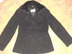 Milo Coats wollen(80%) jas maat 36, Zwart, Ophalen of Verzenden, Zo goed als nieuw, Maat 36 (S)