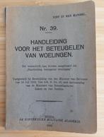 Handleiding voor het beteugelen van woelingen KMA 1932, Nederland, Boek of Tijdschrift, Ophalen of Verzenden, Landmacht