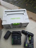 Festool accu boormachine, Ophalen of Verzenden, Gebruikt, Boormachine