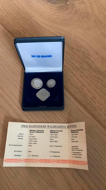 Munten beschikbaar voor biedingen