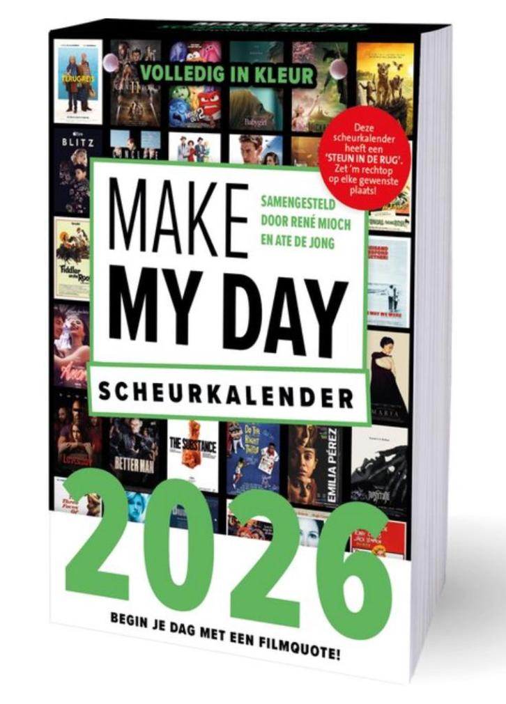 Make My Day Scheurkalender 2026 (nieuw in seal), Diversen, Kalenders, Zo goed als nieuw, Dagkalender, Ophalen of Verzenden