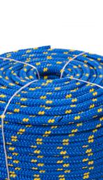 10 mm boottouw 50 meter boot touw lijn wit blauw rood NIEUW, Ophalen of Verzenden, Nieuw, Lijn of Blok