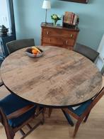 Mooie ronde eettafel, Ophalen, Metaal, Rond, Zo goed als nieuw