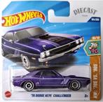 Hot Wheels '70 Dodge Hemi Challenger, Purple, Ophalen, Nieuw, Auto