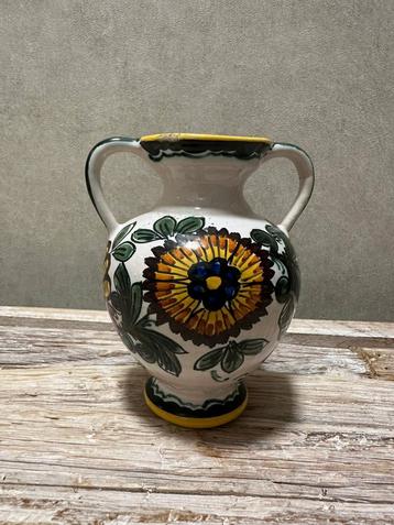 Duits Vintage Kelling Husen Handgeschilderd Vaasje beschikbaar voor biedingen