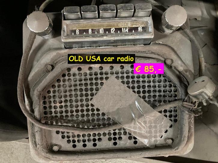 Amerikaanse autoradio, Auto diversen, Autoradio's, Gebruikt, Ophalen