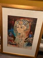 Inlijstingen van Toetancamon en zijn vrouw, Ophalen