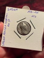 Romeinse munt - sabina, Ophalen of Verzenden, Italië, Losse munt, Zilver