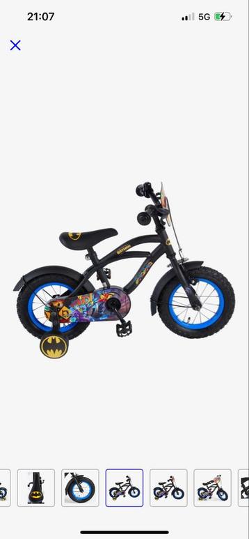 Kinderfiets 12 inch - Batman beschikbaar voor biedingen