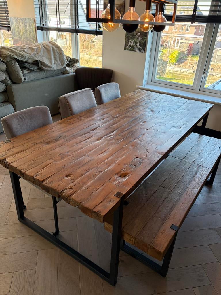 Complete Eethoek, Ophalen, Gebruikt, 4 tot 6 stoelen