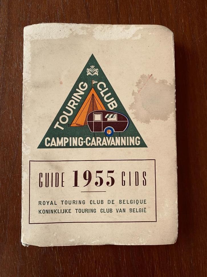 Kampeergids België van Touring Club (1955), Antiek en Kunst, Antiek | Boeken en Bijbels, Ophalen of Verzenden