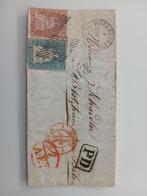 Zwitserse Envelop 1855 - Blotzheim, Ophalen of Verzenden, Envelop