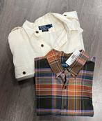 Pakket 2 Vintage Polo Ralph Lauren overhemden - Maat XL, Wit, Ralph Lauren, Ophalen of Verzenden, Zo goed als nieuw