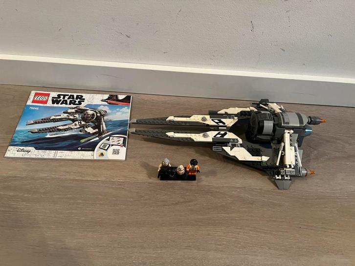 Lego Star Wars 75242 Black Ace TIE Interceptor, Kinderen en Baby's, Speelgoed | Duplo en Lego, Zo goed als nieuw, Lego, Complete set