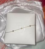 Diamond Point Joy Armband Geelgoud Groene Tourmalijn, Sieraden, Tassen en Uiterlijk, Nieuw, Ophalen of Verzenden, Met edelsteen