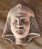 Terracotta masker wanddecoratie 22 x 22 cm, Huis en Inrichting, Ophalen of Verzenden, Gebruikt