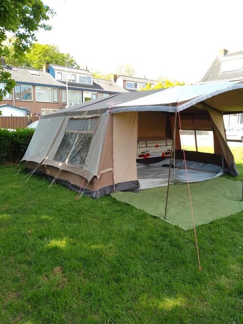 Ruime vouwwagen, oudje maar alles werkt naar behoren., Caravans en Kamperen, Tenten, Zo goed als nieuw, Ophalen