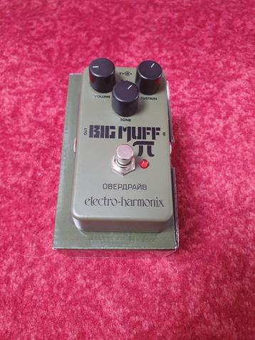Electro Harmonix Green Russian Big Muff Fuzz beschikbaar voor biedingen