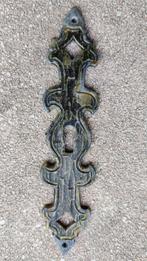 antiek deurslot schild (circa 1950), Ophalen of Verzenden