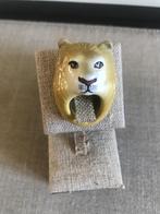 Nach ring (68) Leeuw maat 17, Sieraden, Tassen en Uiterlijk, Ringen, Overige materialen, Overige kleuren, Nieuw, Ophalen of Verzenden