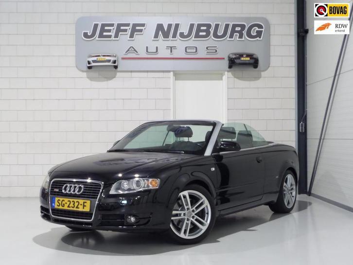 Audi A4 Cabriolet 2.0 TFSI S-Line "Automaat" Leer Xenon Stoe, Auto's, Audi, Bedrijf, Te koop, A4, Airbags, Airconditioning, Boordcomputer